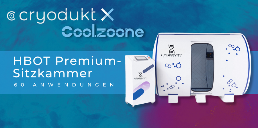 HBOT 60 Anwendungen - Premium-Sitzkammer (Bryan Johnson Protocol)